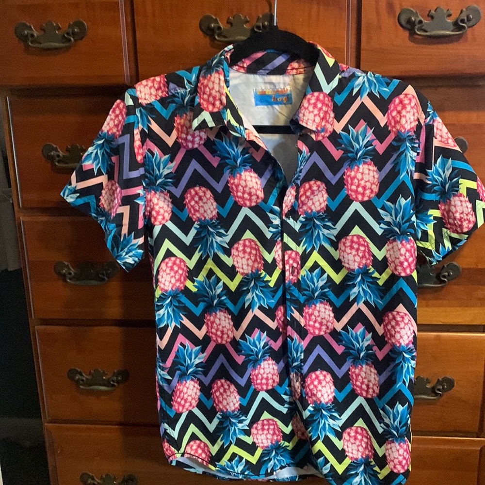 Tropical button down